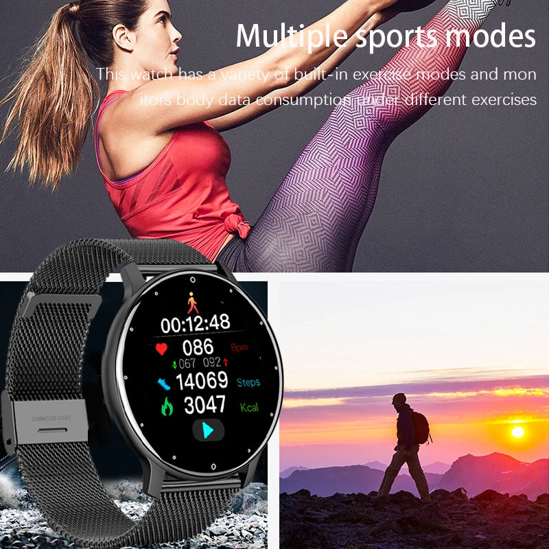 Smart watch Ladies Full touch Screen Sports