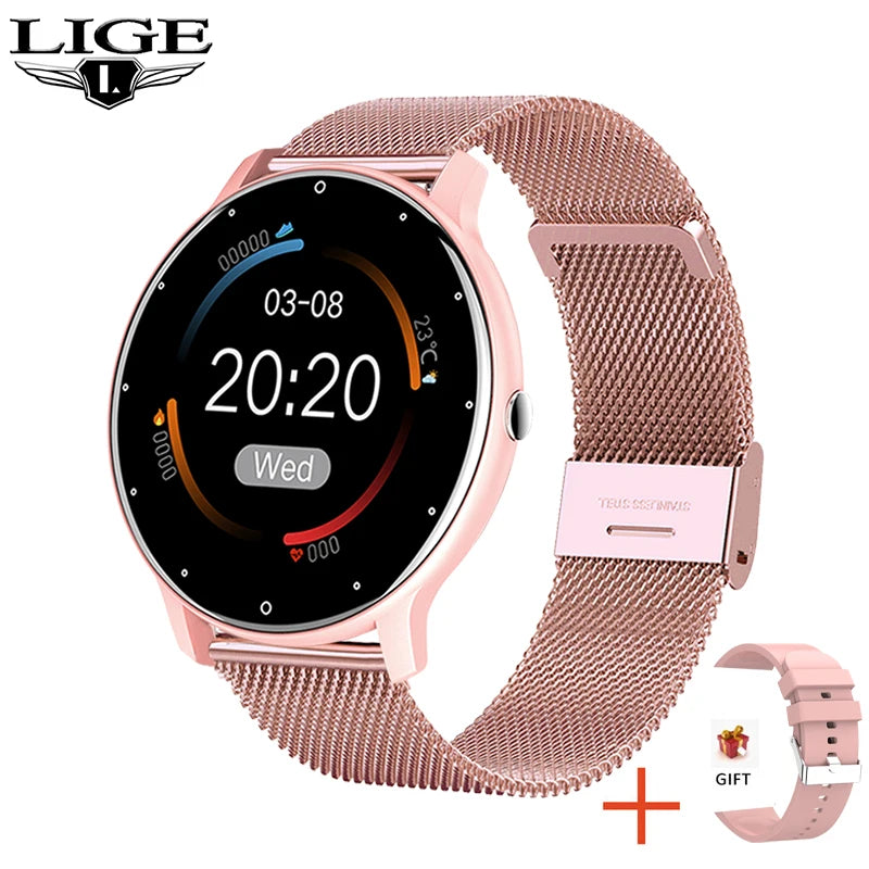 Smart watch Ladies Full touch Screen Sports