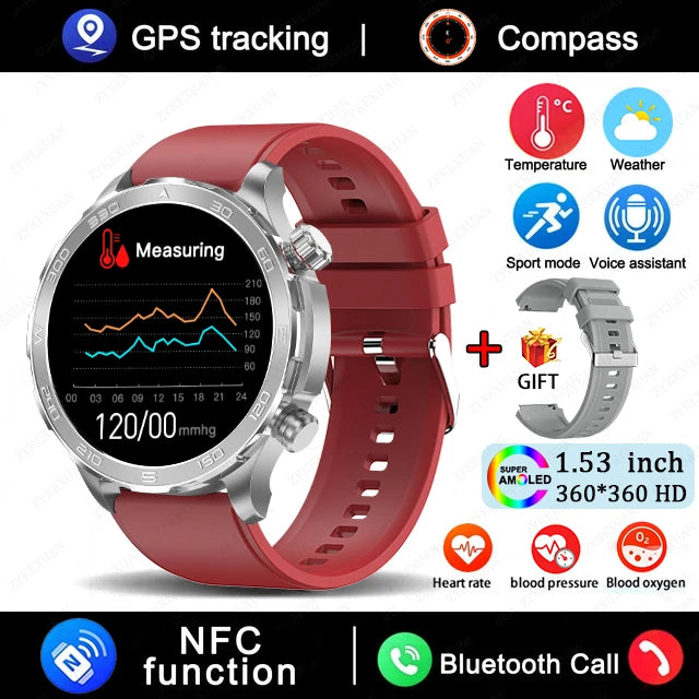 Smart Watch Huawei AMOLED HD, NFC, GPS Sports