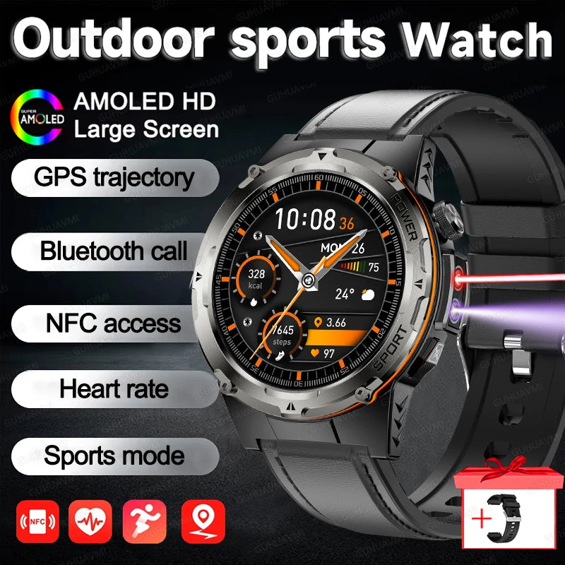 Smartwatch Sports 2025 GPS NFC