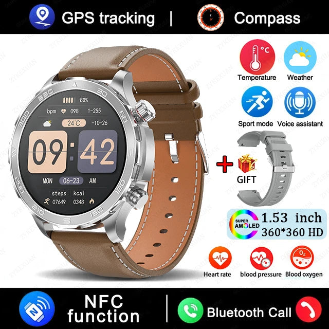 Smart Watch Huawei AMOLED HD, NFC, GPS Sports