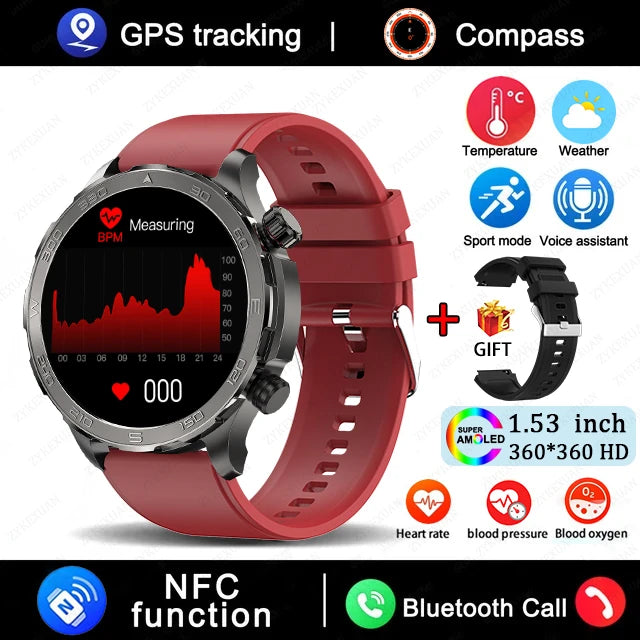 Smart Watch Huawei AMOLED HD, NFC, GPS Sports