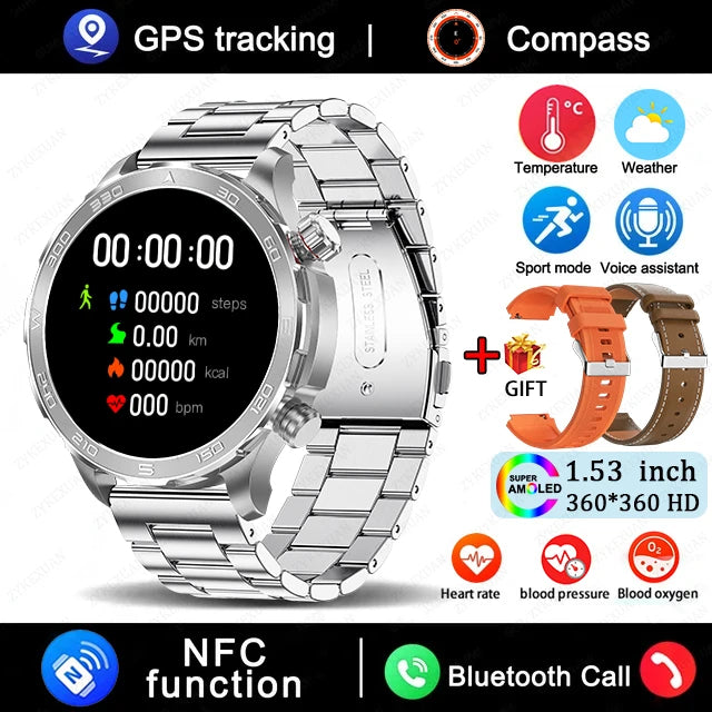 Smart Watch Huawei AMOLED HD, NFC, GPS Sports