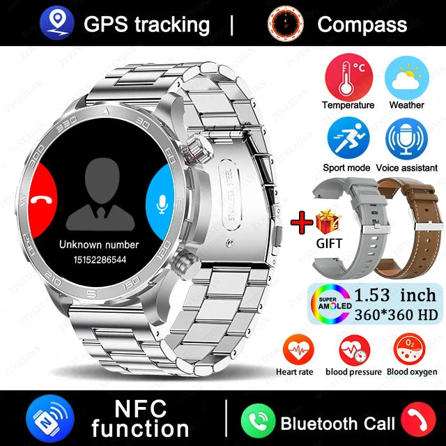 Smart Watch Huawei AMOLED HD, NFC, GPS Sports