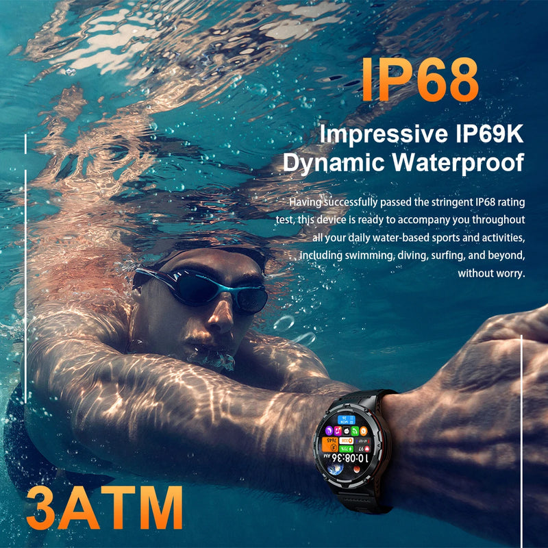 Smartwatch Sports 2025 GPS NFC