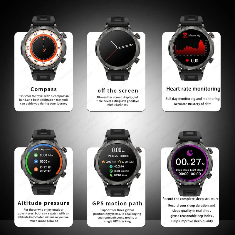 Smart Watch Huawei AMOLED HD, NFC, GPS Sports