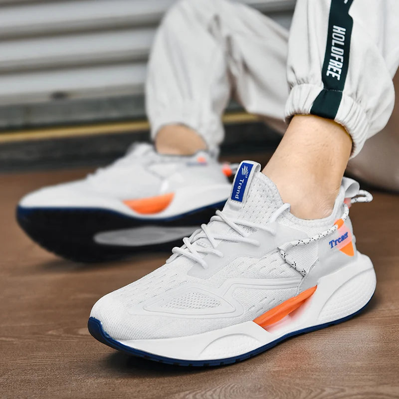 tênis masculino estilo rua, sapatos para homens esporte casual 2025